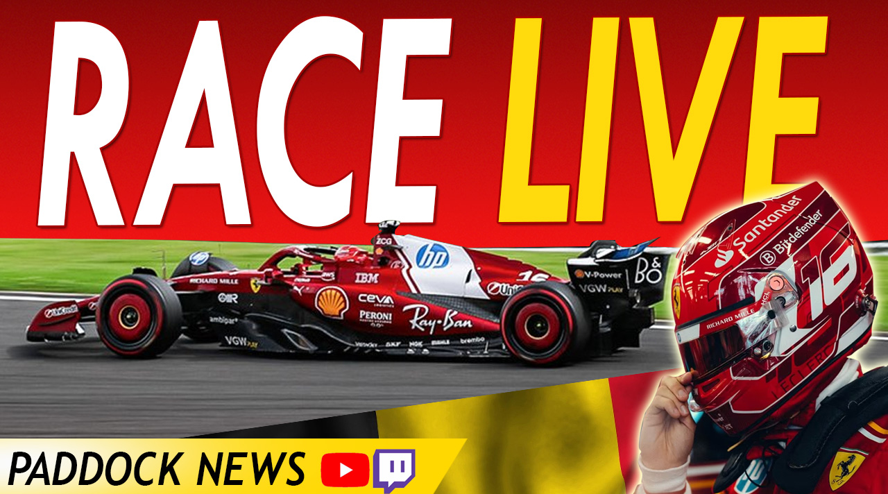 Gara live GP Belgio SPA