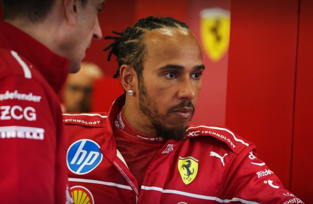 hamilton Ferrari Baku