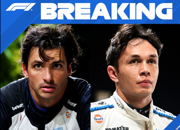 f1 news Albon Sainz