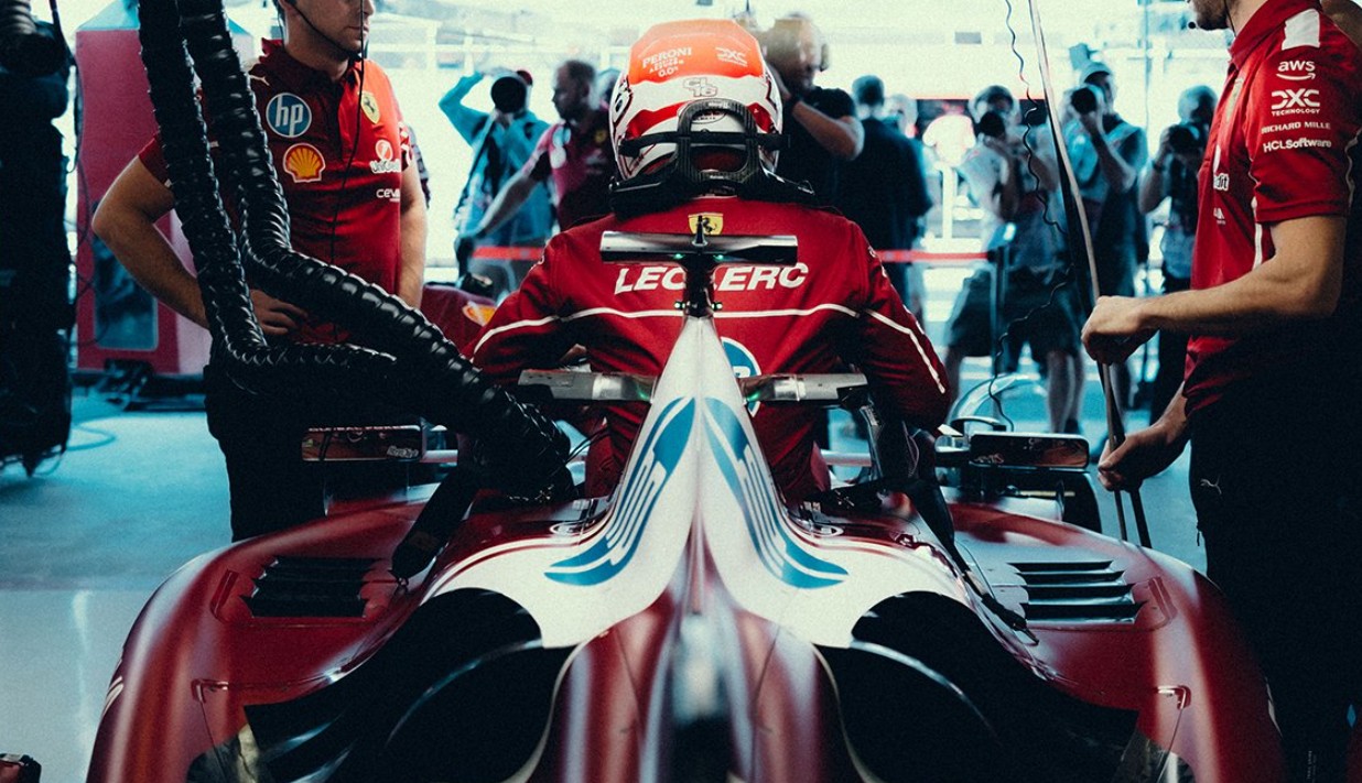 ferrari Leclerc Messico gp