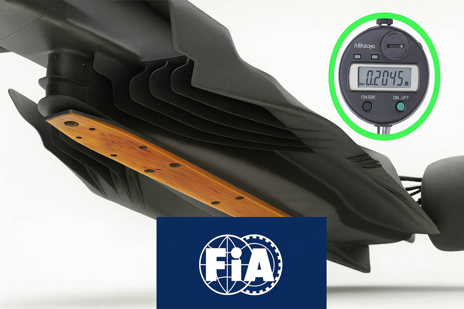 F1 Regolamento plank Fia