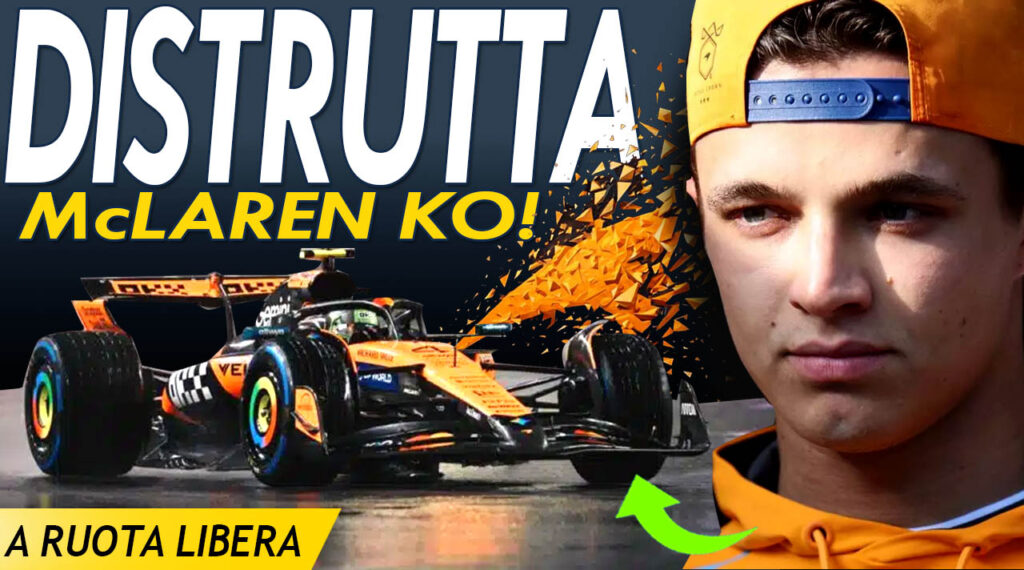 F1 McLaren a ruota libera Mclaren Las Vegas