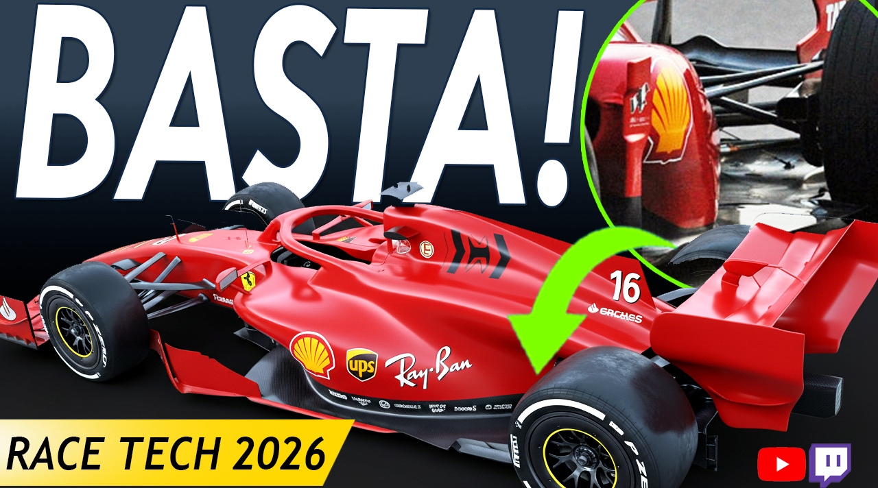 Ferrari 2026 Sospensione push rod Race Tech