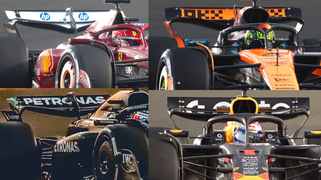 Confronto Assetti Ferrari Mclaren Mercedes Red Bull