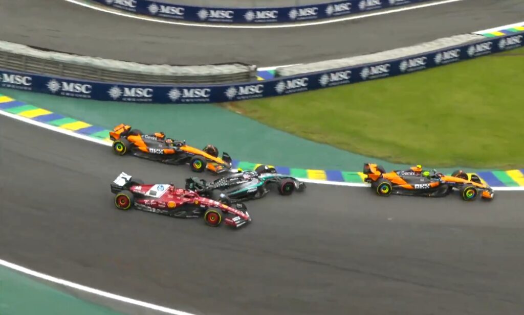 f1 GP brasile Leclerc Piastri Antonelli