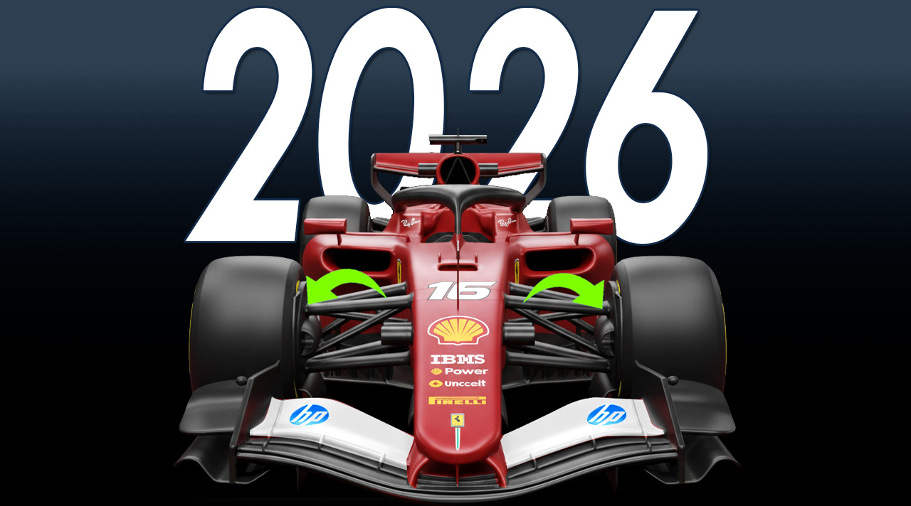 ferrari F1 2026 sospensioni