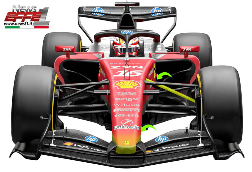 Ferrari Sf26 push rod e musetto