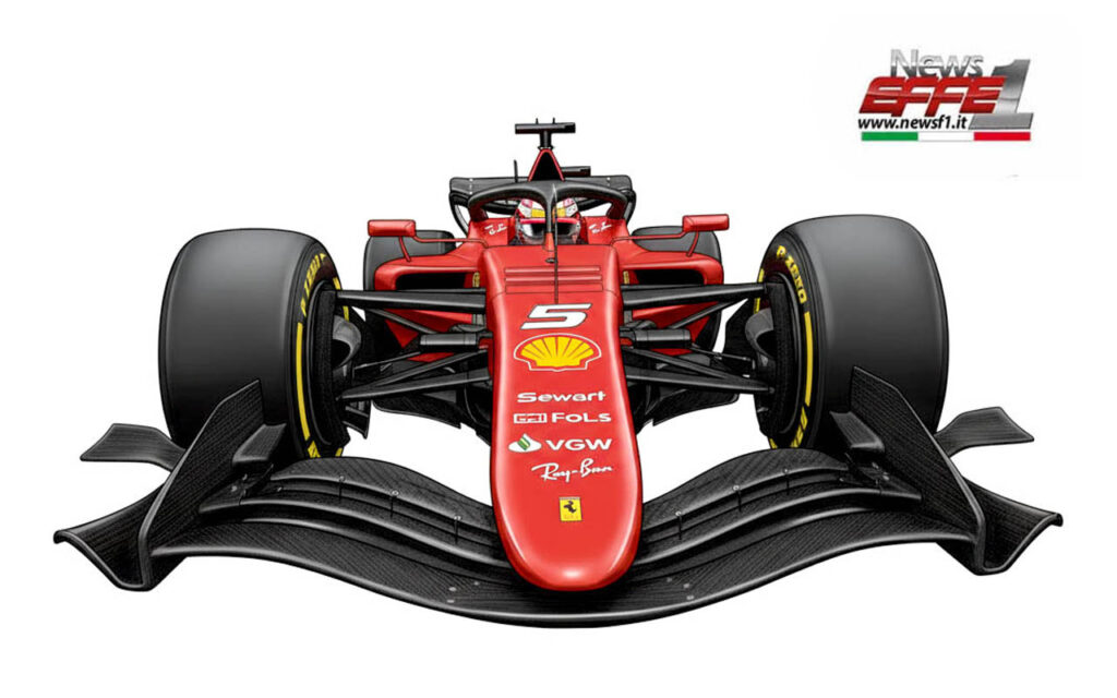 f1 2026 Ferrarii frontale