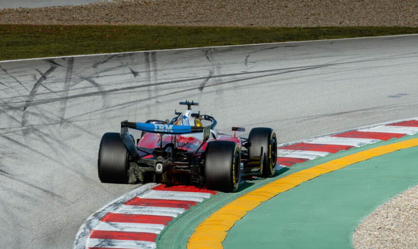 ferrari F1 Test Barcellona