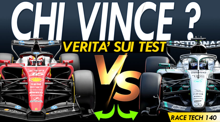 F1 2026 Ferrari Vs Mercedes Test Race Tech 140