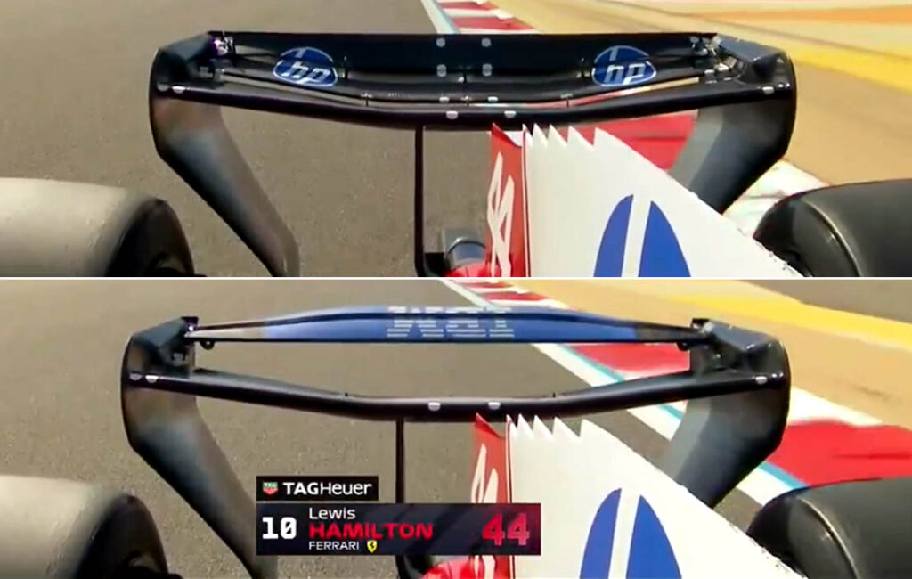 F1 2026 Test ala Ferrari SF 26