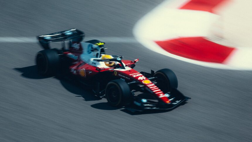 Hamilton Ferrari SF 26 Test F1 2026