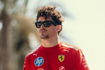 Leclerc Test F1 2026 Mercedes credits media Ferrari X