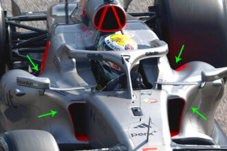 f1 2026 audi side pod