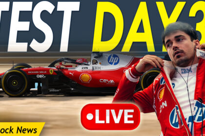 F1 2026 Live Test Day 3