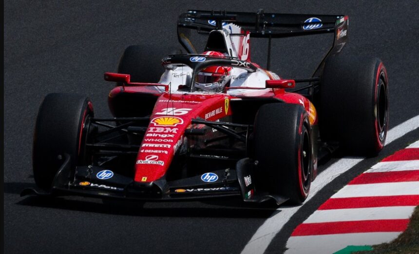 GP GIAPPONE Ferrari leclerc