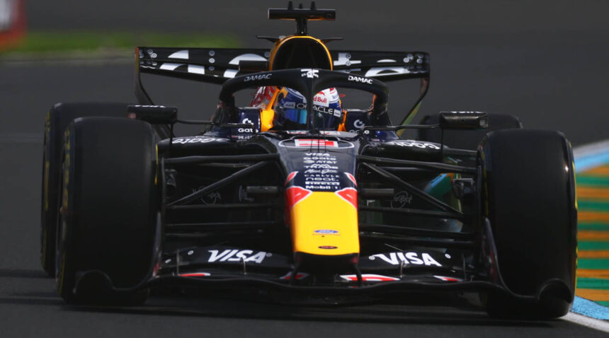 Verstappen Red Bull Fp1 Australia