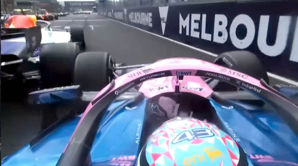 f1 Australia Start Colapinto