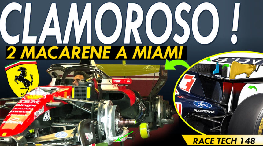 Ferrari Red Bull Miami Macarena