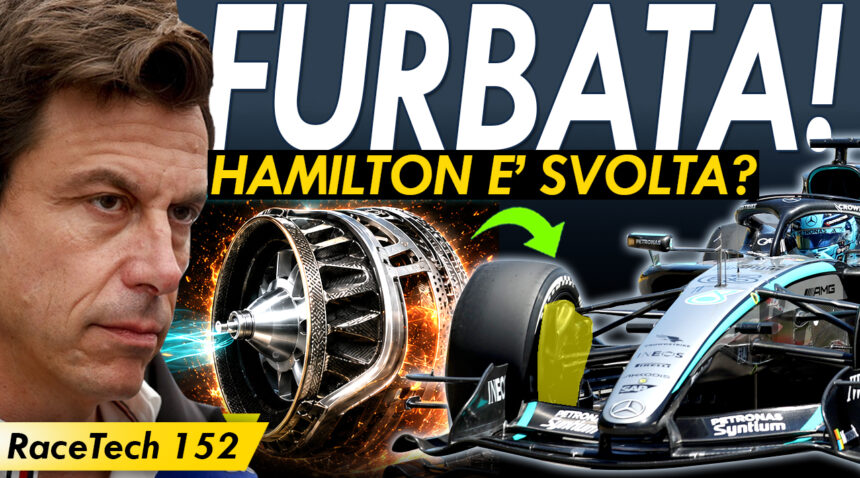 Race TEch 152 Mercedes F1 furbata