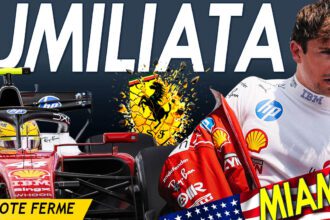 Ferrari Miami umiliata dopo gara