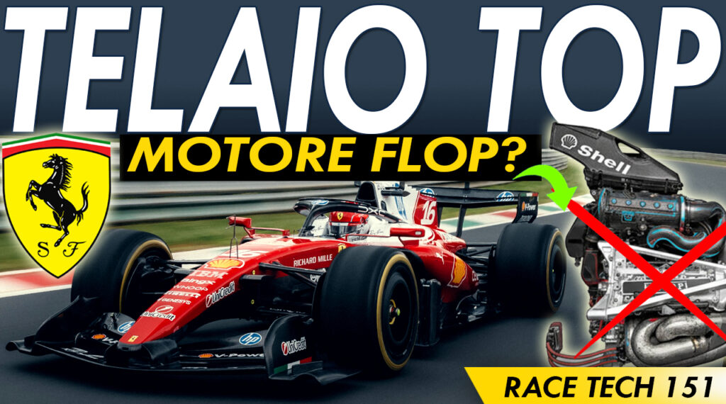 Ferrari F1 Telaio top motore flop Race Tech