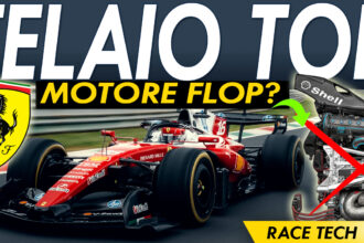 Ferrari F1 Telaio top motore flop Race Tech