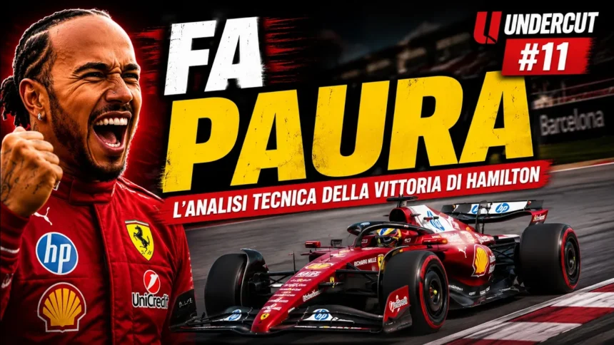Hamilton Ferrari Barcellona