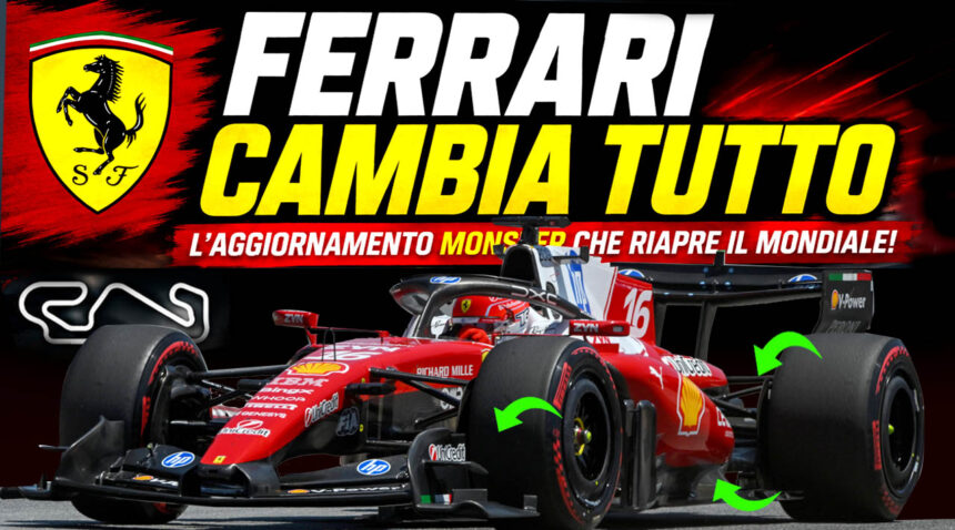 Ferrari F1 aggiornamenti Barcellona