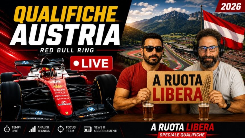 qualifiche Austria live A ruota libera