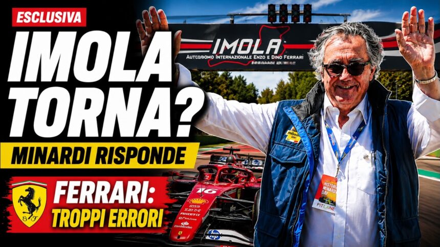 Minardi Ferrari Imola torna Intervista esclusiva !
