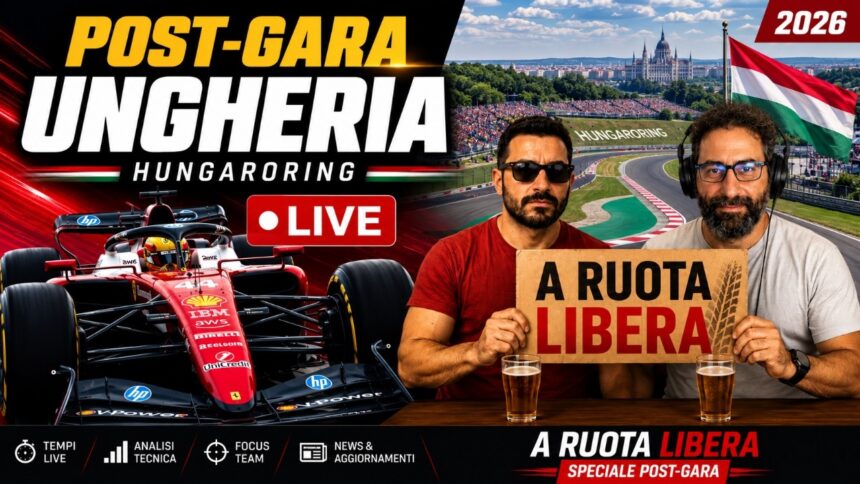 Post GARA UNGHERIA LIVE
