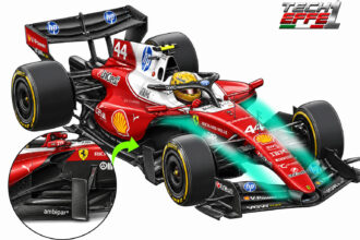 Ferrari SF-26 Bargeboards