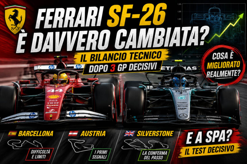 ferrari SF26 Vs Mercedes