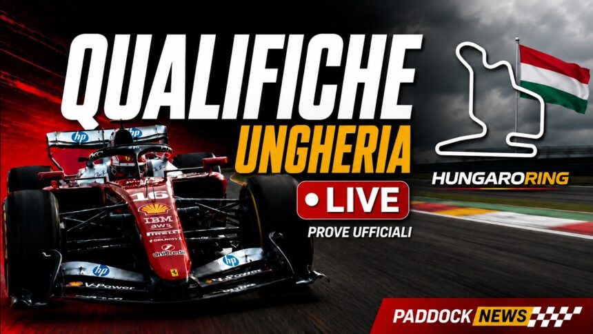 live qualifiche GP Ungheria F1