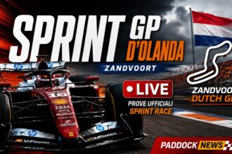 F1 LIVE GARA SPRINT OLANDA