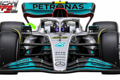 F1 Mercedes Zero Sidepod