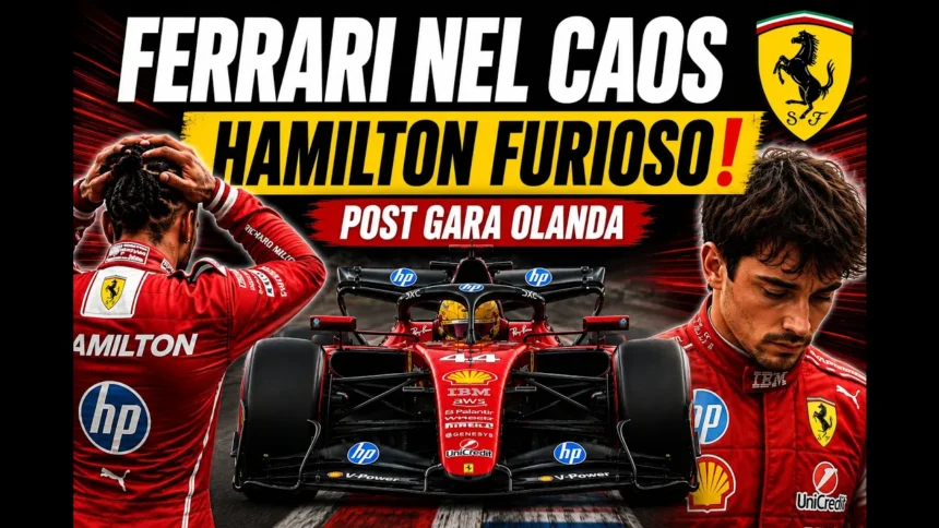 Ferrari GP OLANDA CAOS