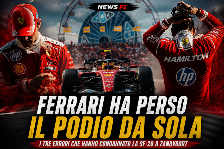 ferrari GP olanda Podio