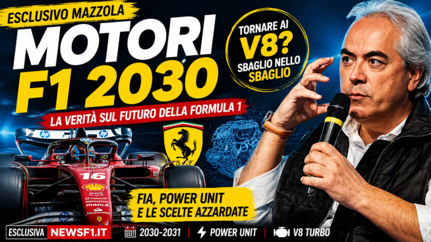 motori F1 2030 intervista Mazzola esclusiva