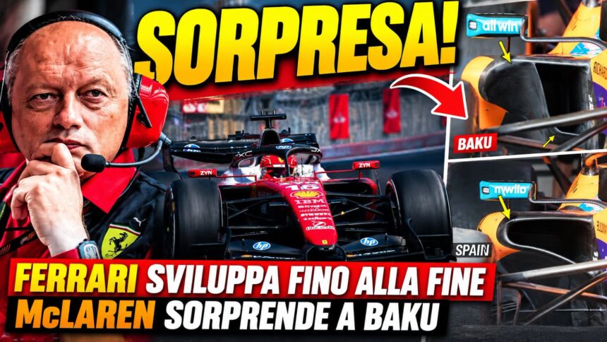 F1 Mclaren e Ferrari Baku credist nicolas carpentiers @carpentiers_f1