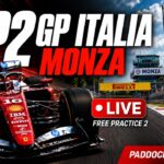 Fp2 live monza Ferrari F1