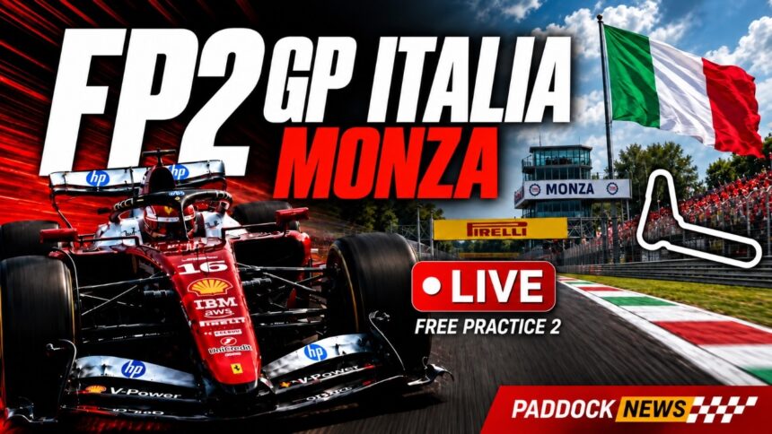 Fp2 live monza Ferrari F1