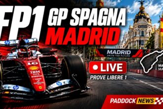 Spagna F1 Fp1 Live Ferrari