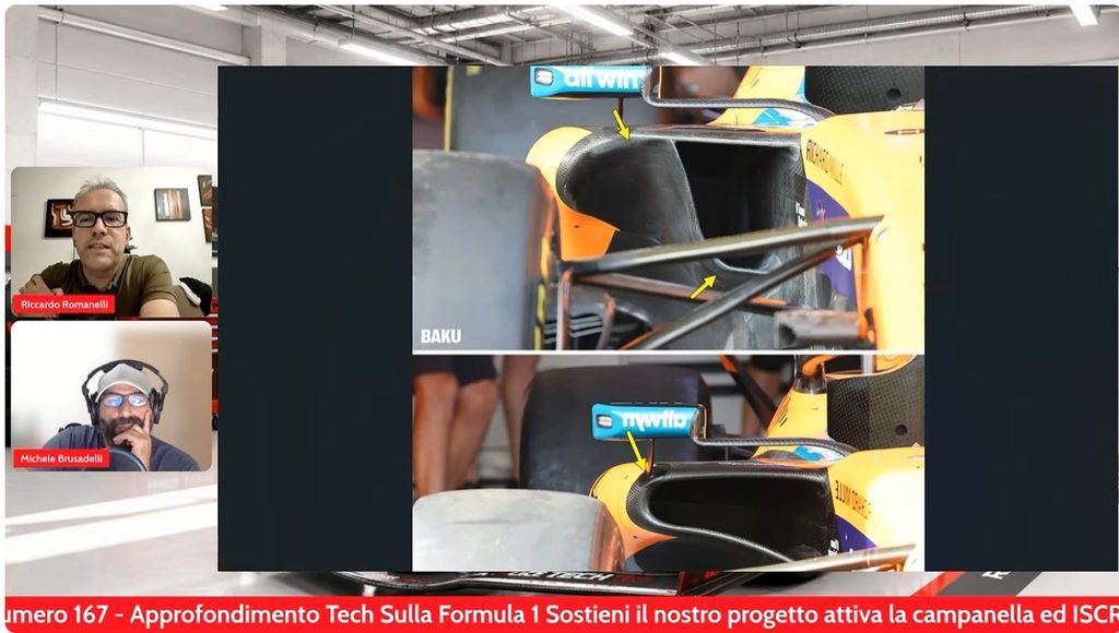 F1 Mclaren Pance Nuove Baku