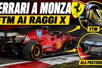 ferrari Monza ftm e ala posteriore