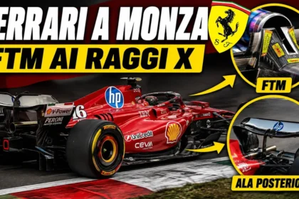 ferrari Monza ftm e ala posteriore