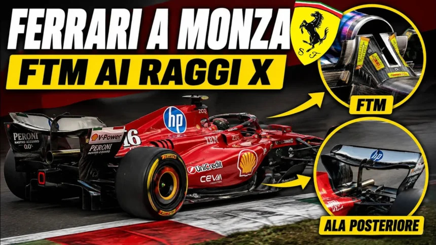 ferrari Monza ftm e ala posteriore