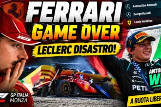 ferrarI leclerc Monza
