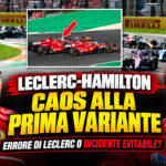 hamilton leclerc monza scontro